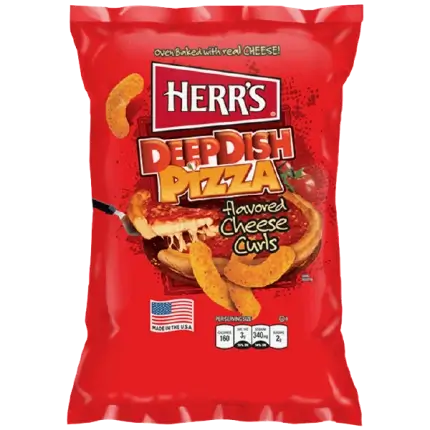 Herr's Deep Dish Pizza Curls