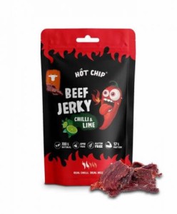 Hot Chip Jerky Chilli Lime 25g