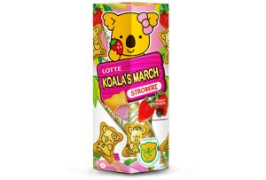 Lotte Koala March Strawberry 37g