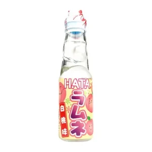Hatakosen Ramune White Peach 200ml