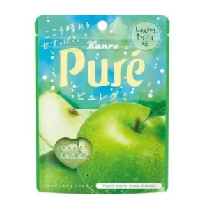 Kanro Pure Gummy Green Apple 52g