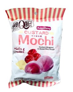 Custard Mochi Raspberry 110g