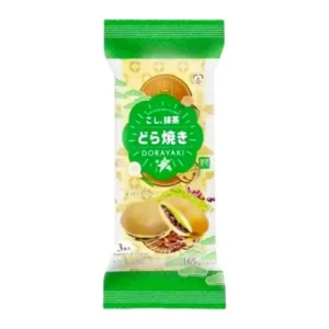 Tokimeki Dorayaki Cake Matcha Red Bean 165g