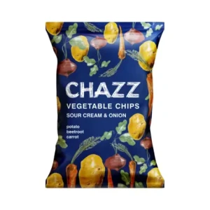 Chazz Vegetable Chips Sour Cream Onion 75g