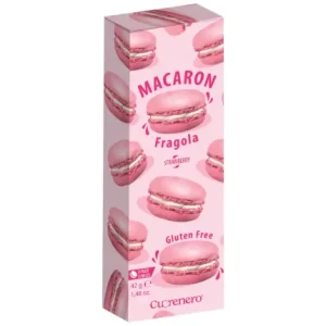 Cuorenero Macarons Fragola 42g