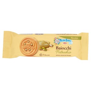 Mulino Bianco Baiocchi al Pistacchio 28g