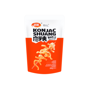 Wei Long Konjac Snack Hot Spicy Shuang 252g