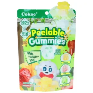 Cokoc Peelable Gummies Mixed Fruit 60g