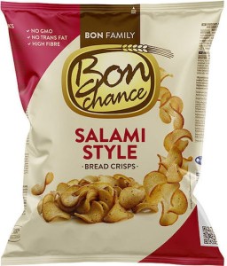 Bon Chance Salami Bread Crisps 120g