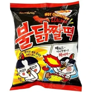 Samyang Zzaldduk Hot Chicken Snack 120g