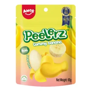 Amos Peelerz Banana Peelable Gummy 65g