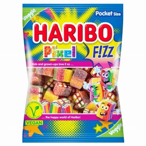 Haribo Rainbow Pixel Sauer 80g