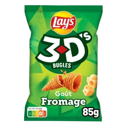 Lay's 3D's Fromage
