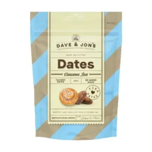 Dave & Jon's Dates Cinnamon Bun 125g