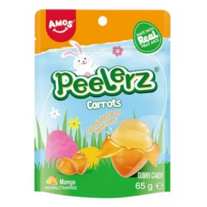 Amos Peelerz Carrots Peelable Gummy 65g