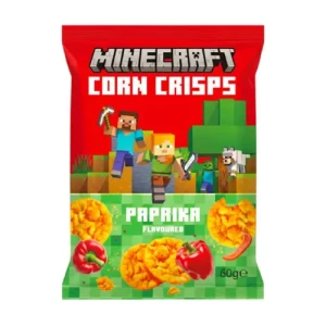 Minecraft Corn Crisps Paprika 60g