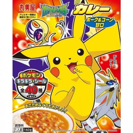 Pokemon Instant Curry Pork Corn