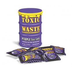 Toxic Waste Purple Sour Candy