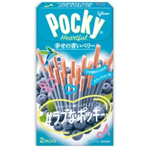 Pocky Heartful Blueberry 55g