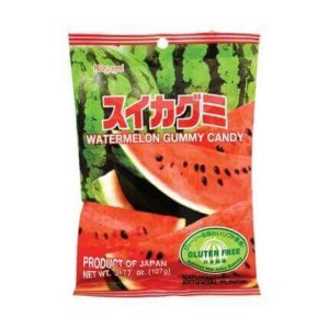 Kasugai Watermelon Gummy Candy 1x113g