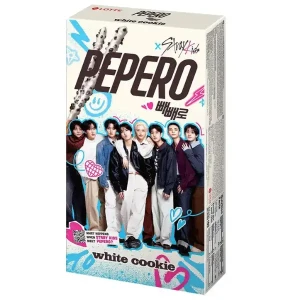 Lotte Pepero Stray Kids White Cookie 256g