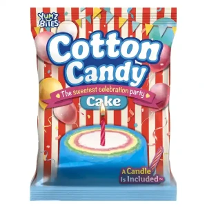 Yum'z Bites Birthday Cotton Candy Cake 13g
