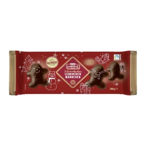 Lambertz Dark Chocolate Lebkuchen Men 200g