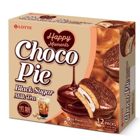 Lotte Choco Pie Milk Tea 336g
