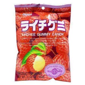 Kasugai Lychee Gummy Candy 102g