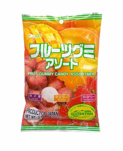 Kasugai Lychee Mango Strawberry Gummy